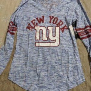 Women's NY Giants Long Sleeve NFL Shirt